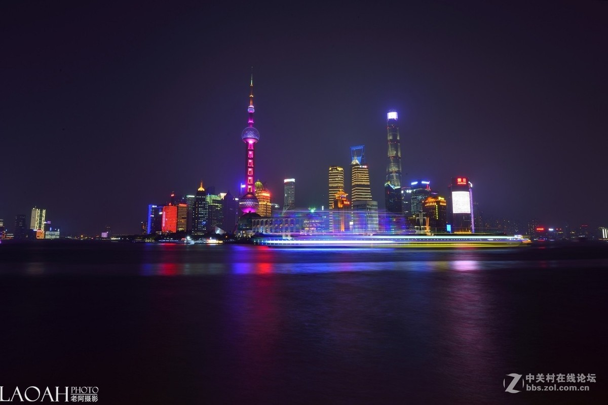 上海外滩夜景——请假帖