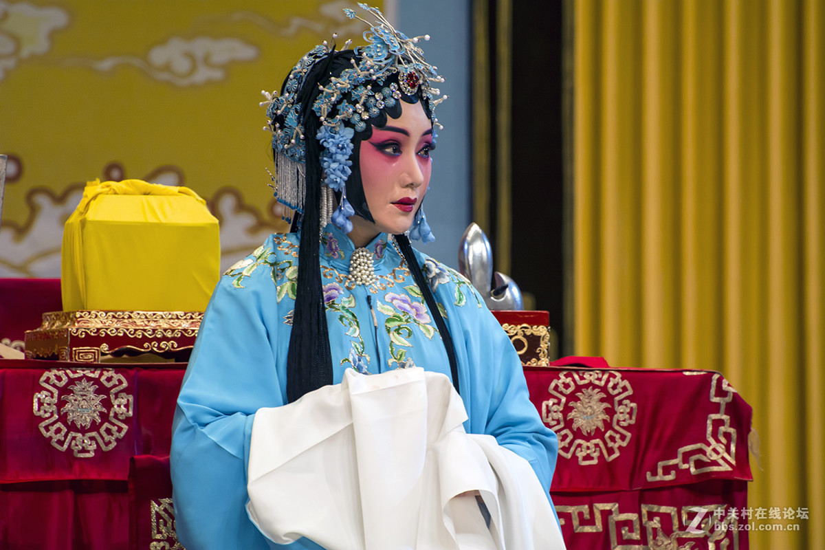 京剧陈三两爬堂剧照刘桂娟主演