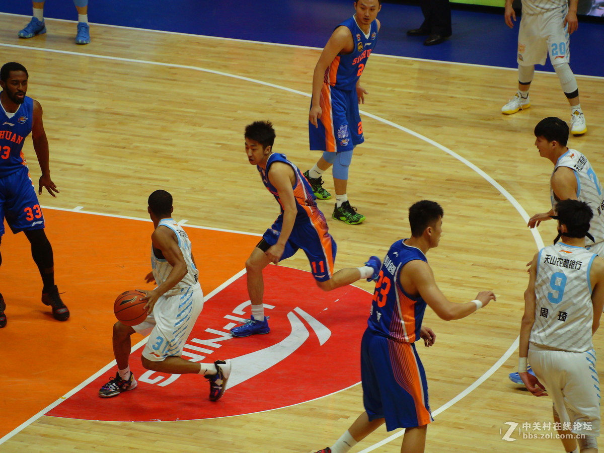 柯达S1拍摄CBA：新疆VS四川
