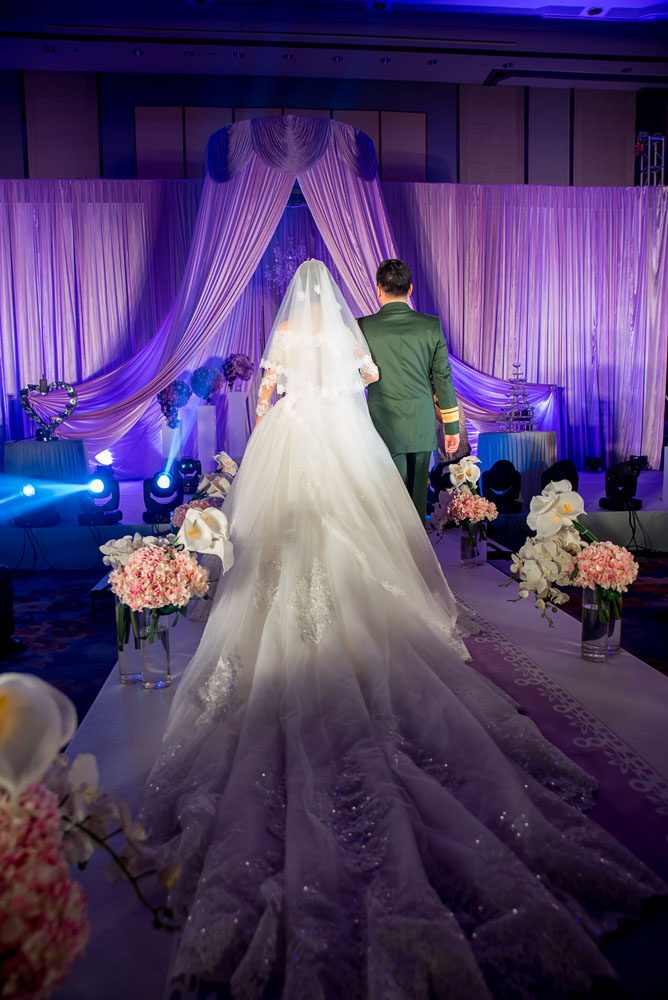 天津国庆期间婚礼跟拍小美女新娘