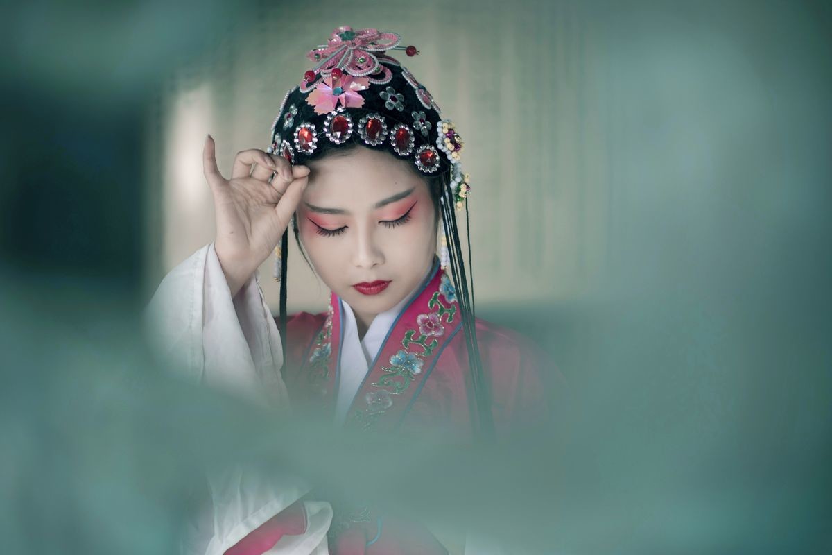 古装人像《清修》