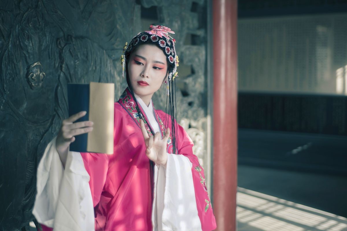 古装人像《清修》