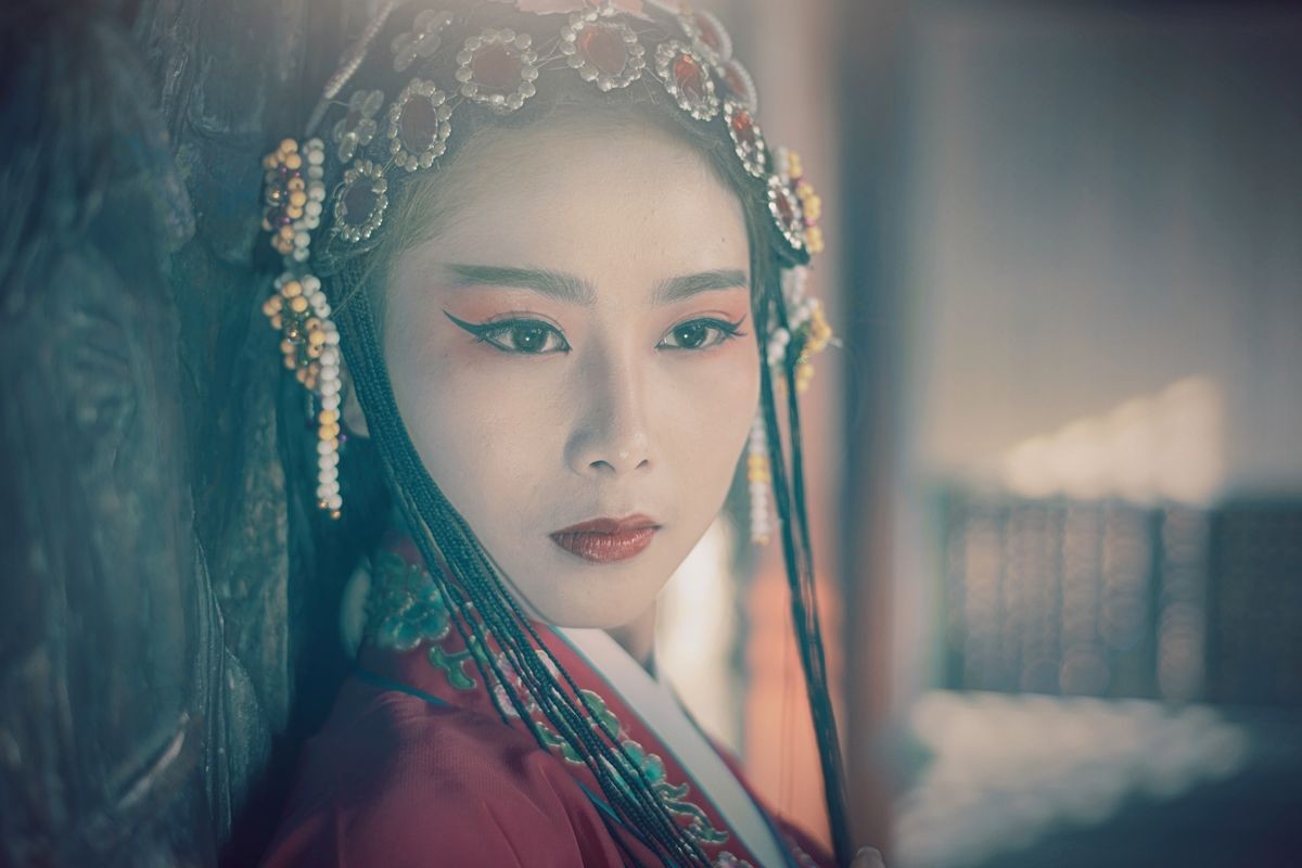 古装人像《清修》