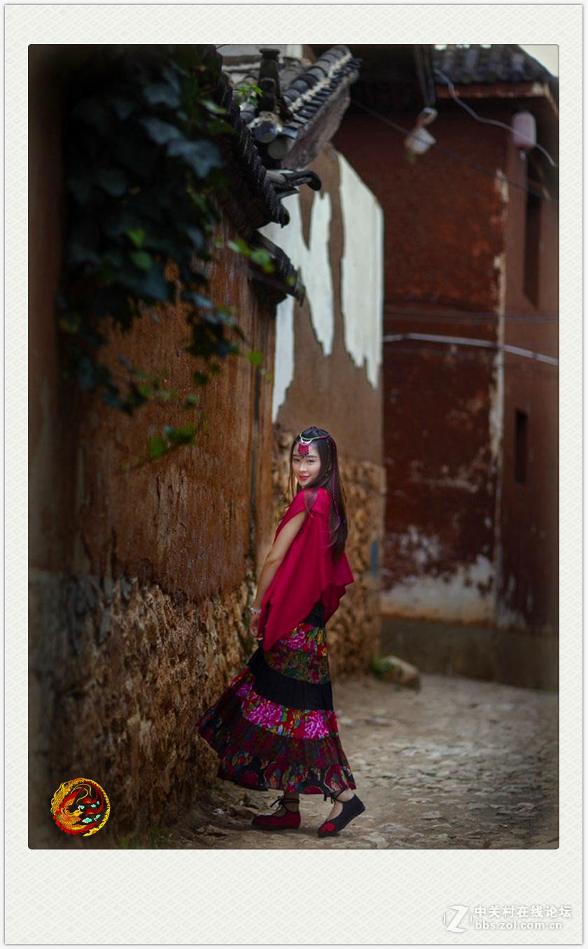 迷人的纳西族美女