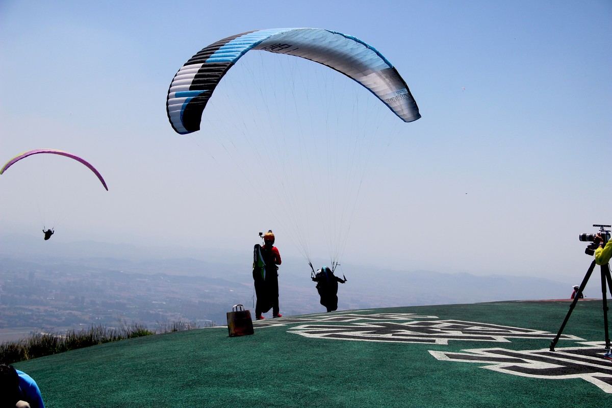 第十届林虑山国际滑翔伞赛随拍1