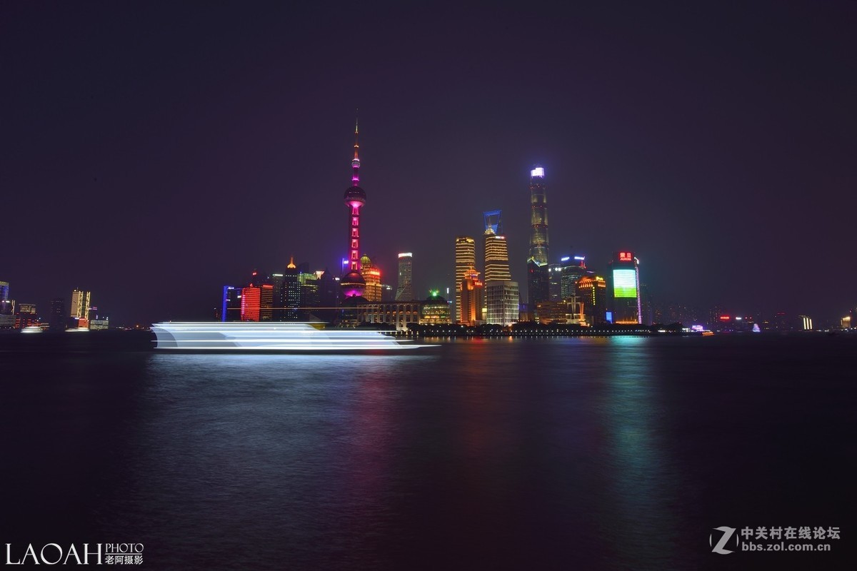 上海外滩夜景——请假帖