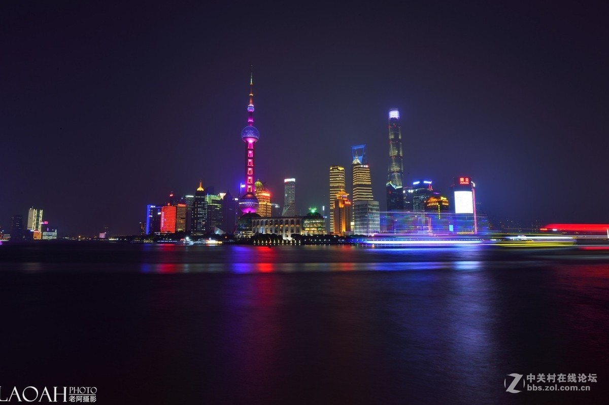 上海外滩夜景——请假帖