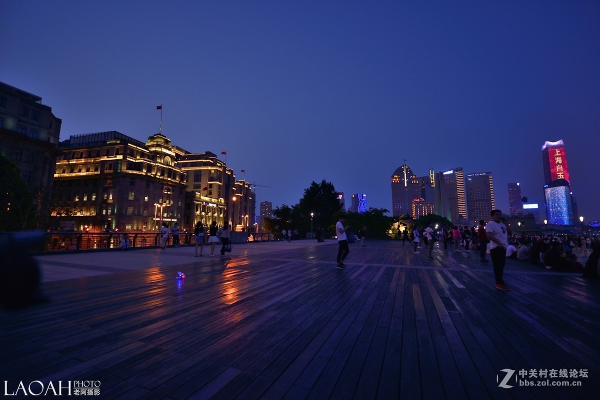 上海外滩夜景——请假帖