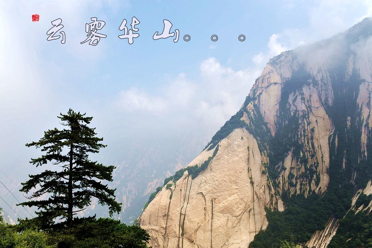云 雾 华 山 —— 北 峰 ！