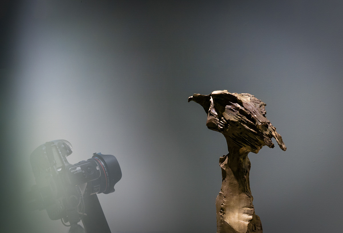 蒋铁骊雕塑作品展