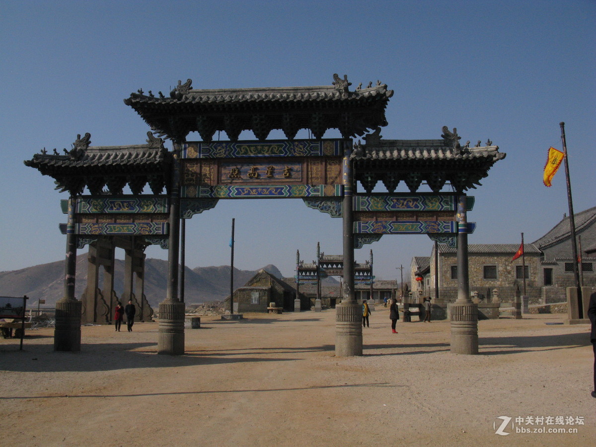 大秧歌电视剧拍摄基地山东海阳琵琶岛虎头湾影视基地