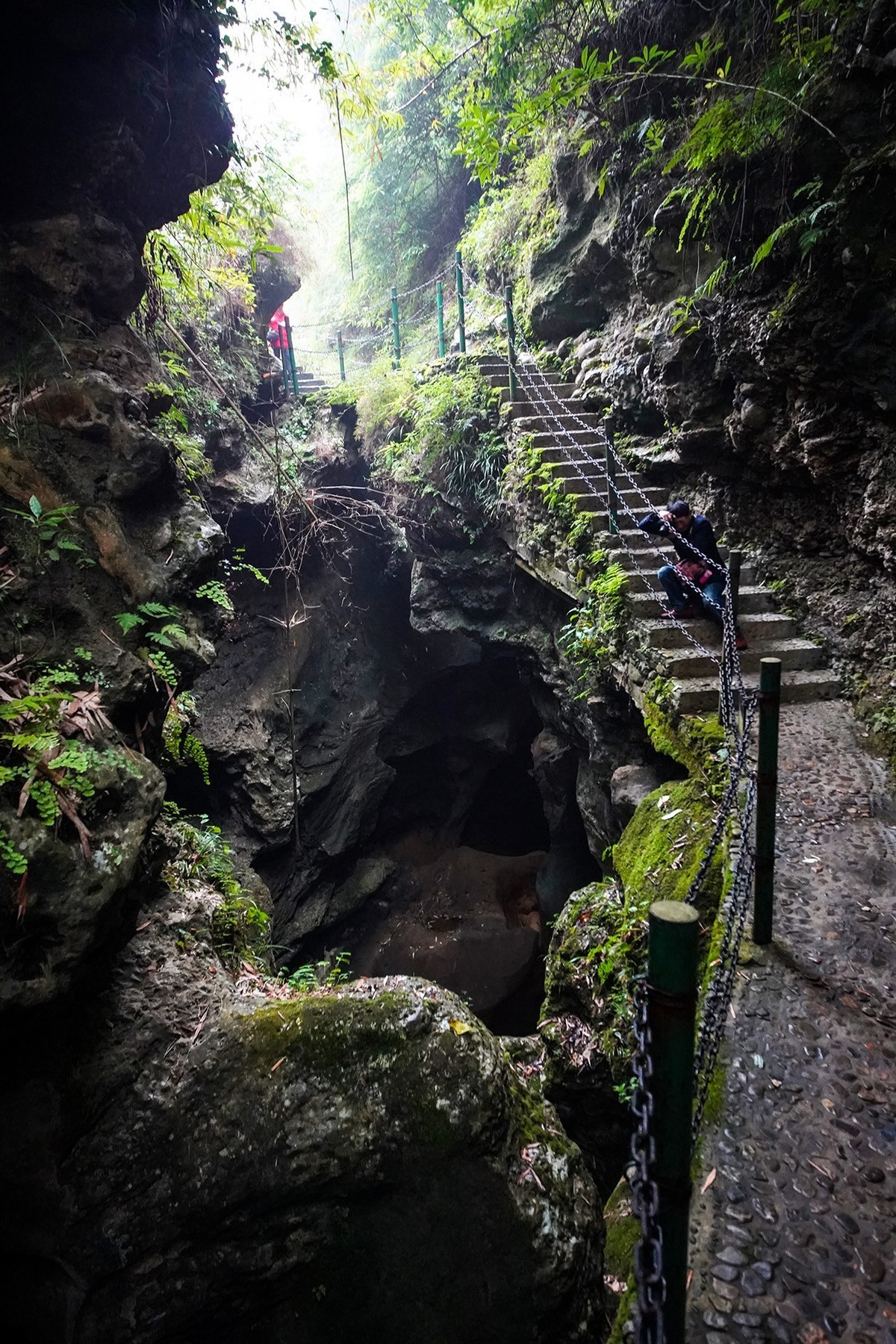 干涸的賨人谷河2