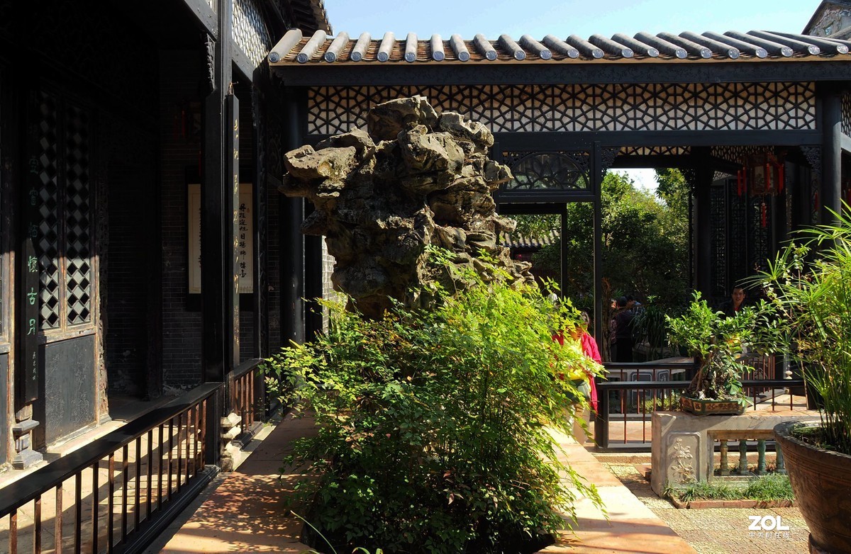 广东岭南四大名园番禺余荫山房五