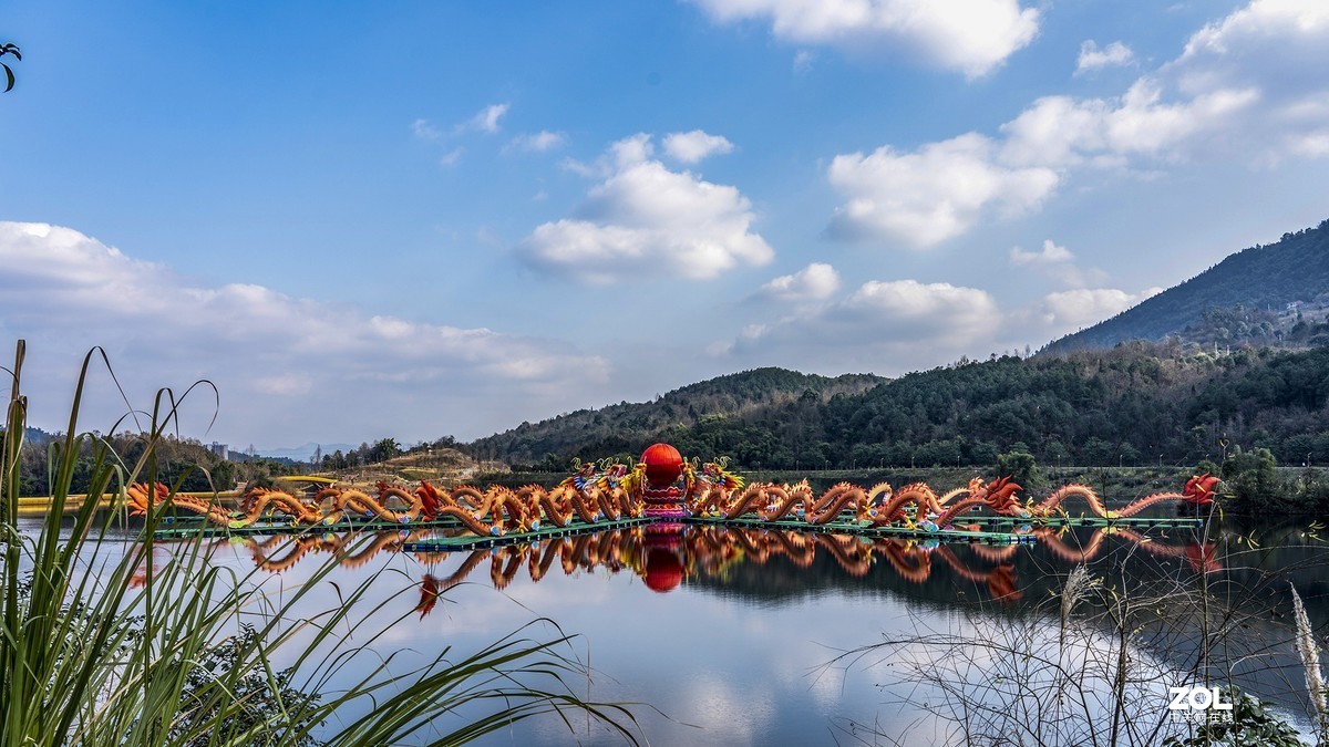 玄天湖景区图片