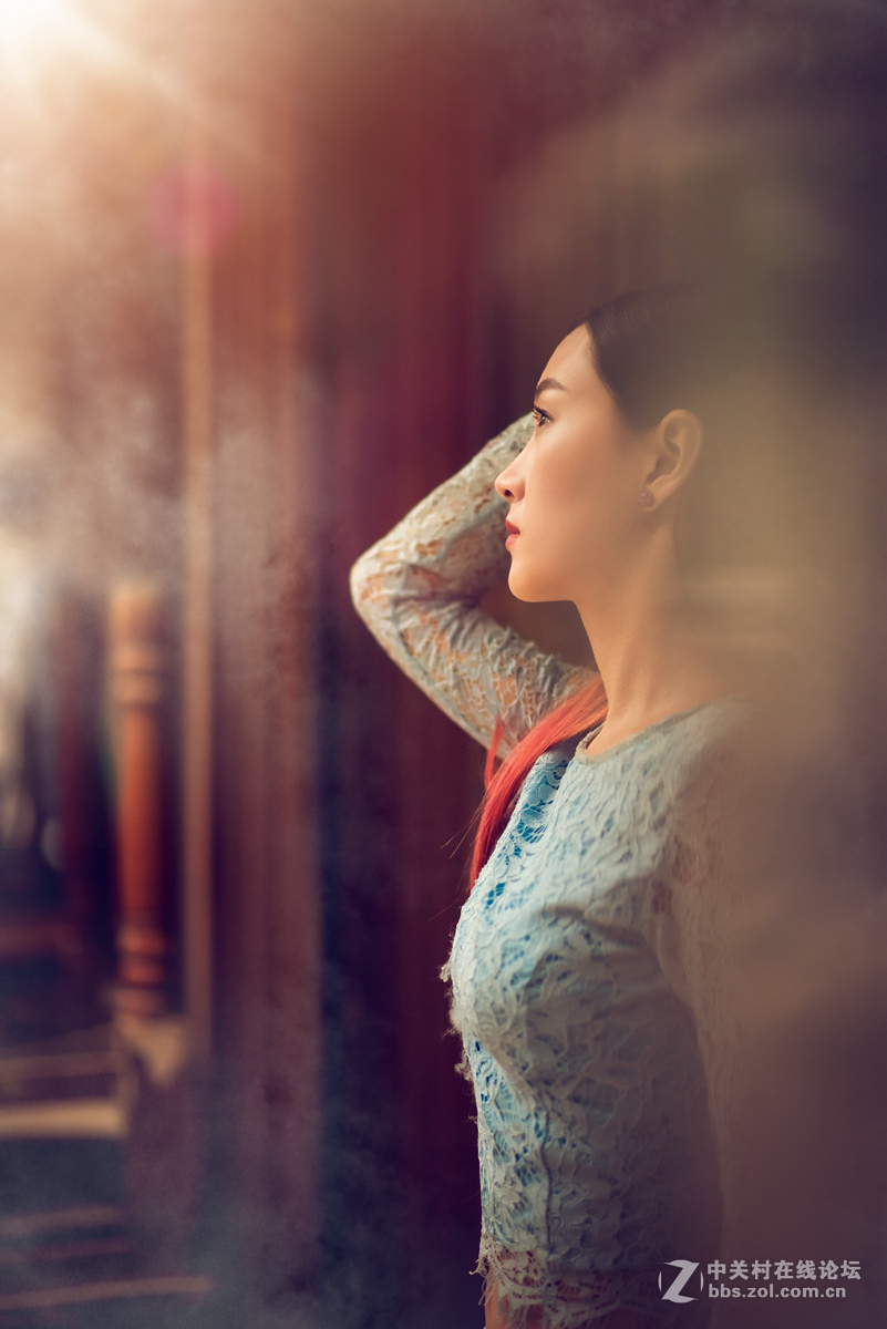 才拿到单反，第一次用它拍照！很多不懂！D750+851.8G，模特我老婆