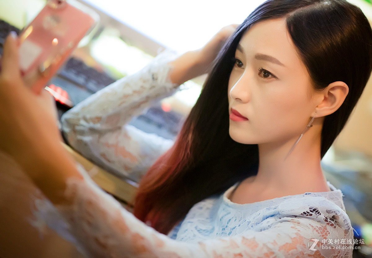 才拿到单反，第一次用它拍照！很多不懂！D750+851.8G，模特我老婆