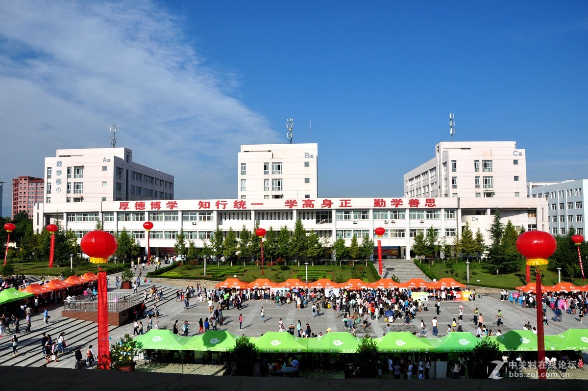 陕西学前师范学院新生迎接庆典