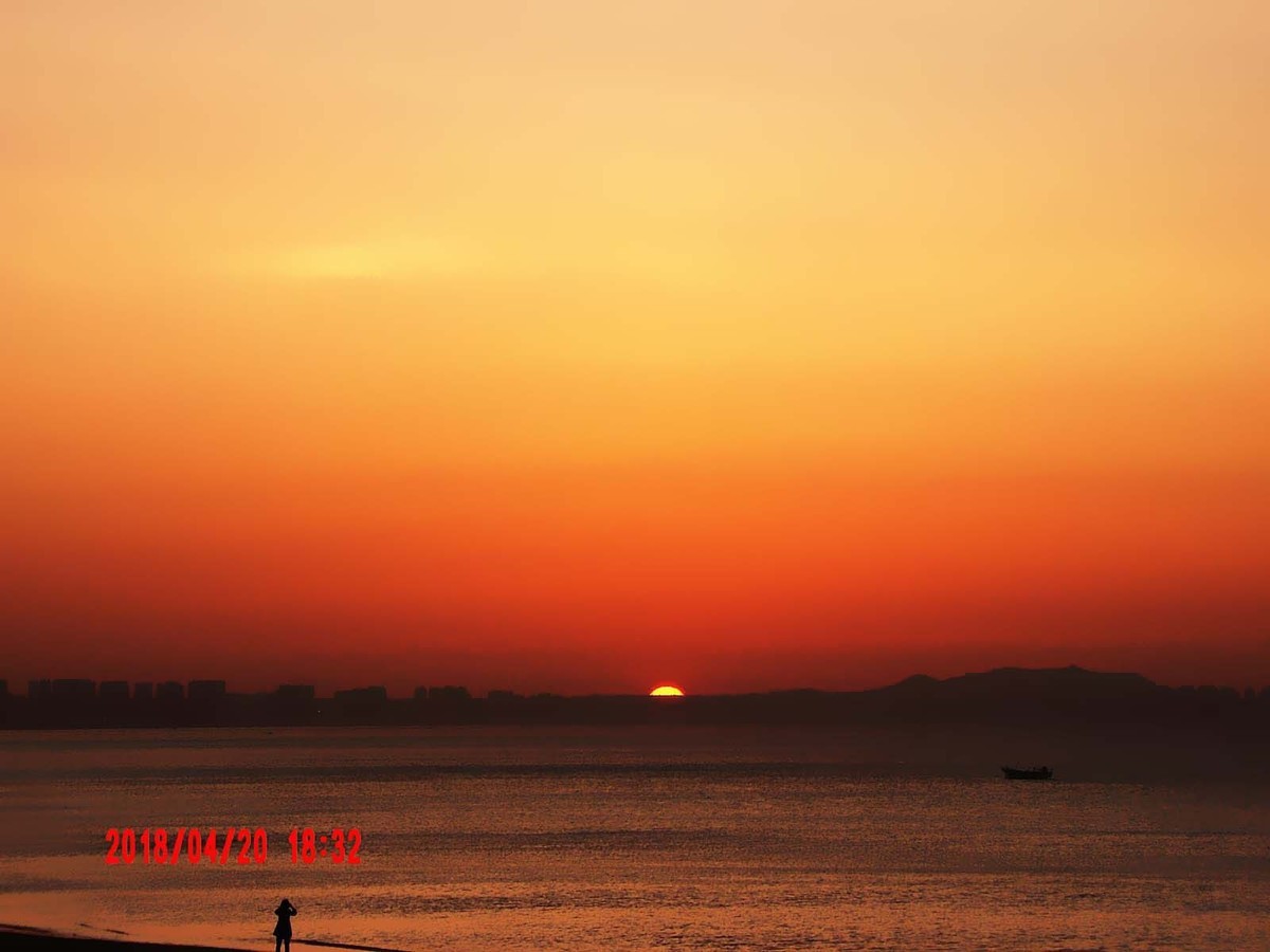 太阳落山