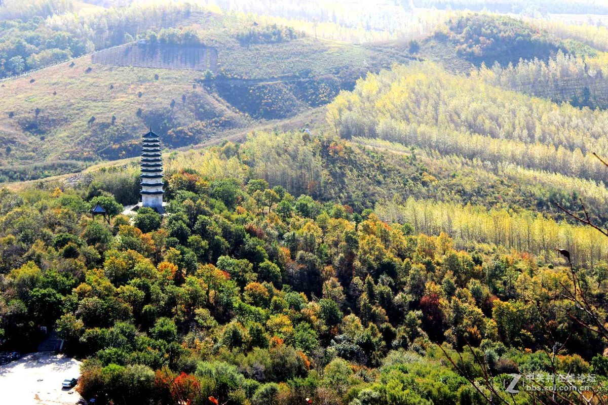 舒兰凤凰山秋日俯瞰2