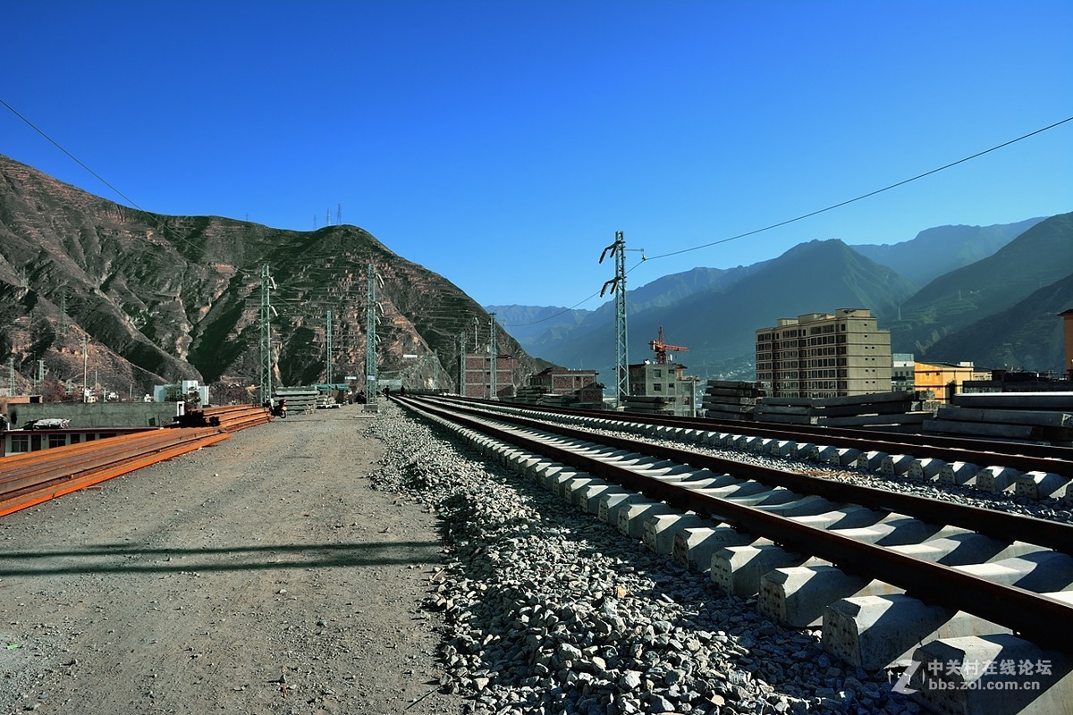 礼县 铁路建设图片