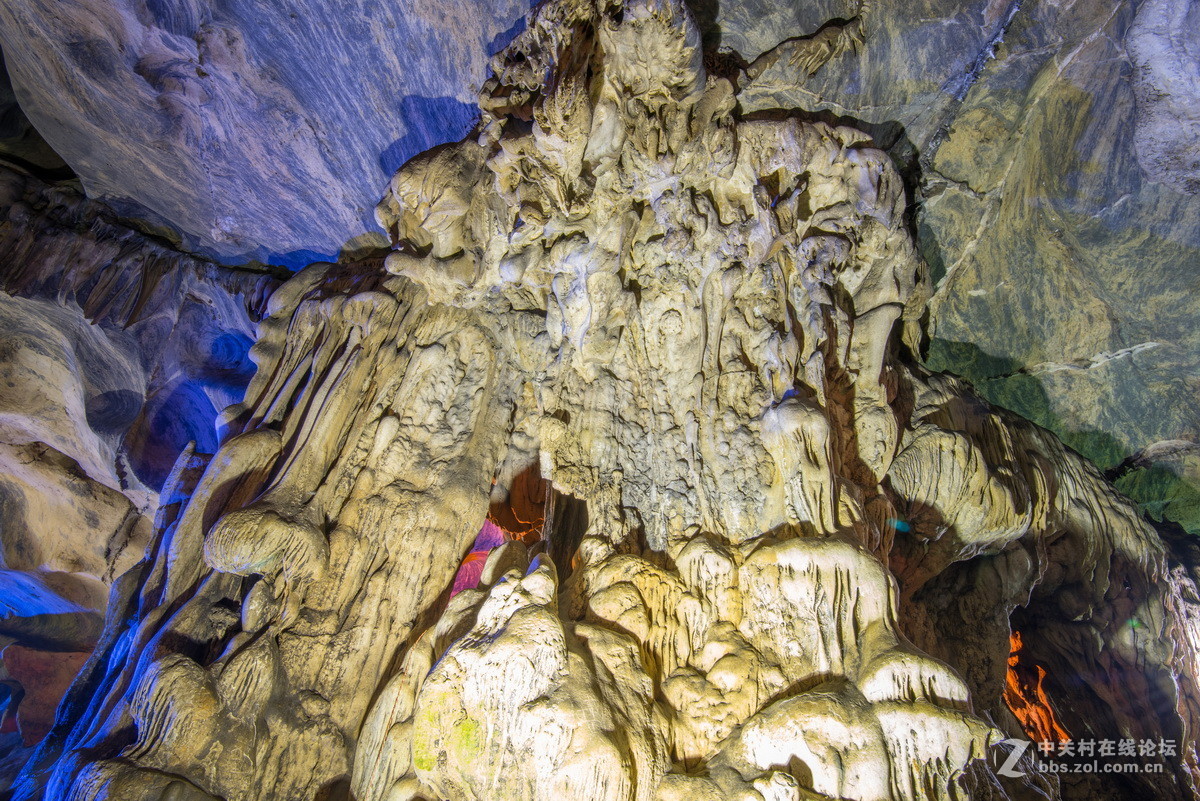 多彩的崇义聂都仙鹤岩