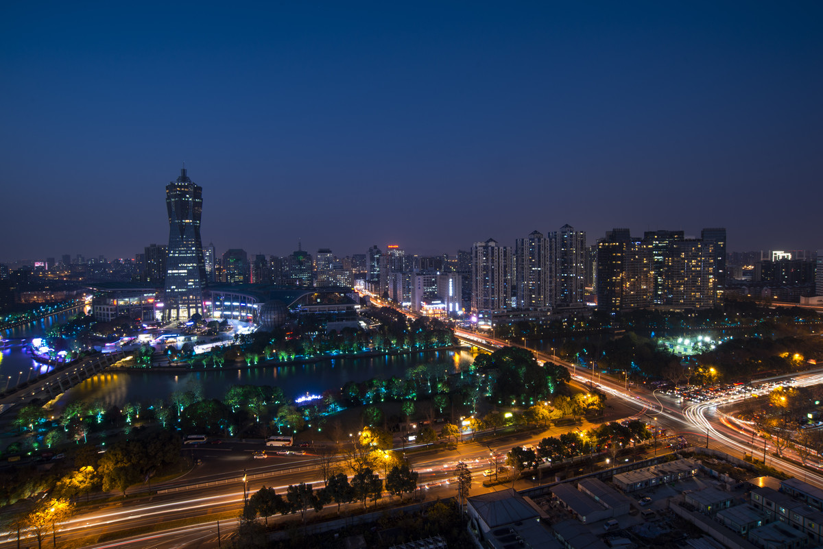环球中心夜景