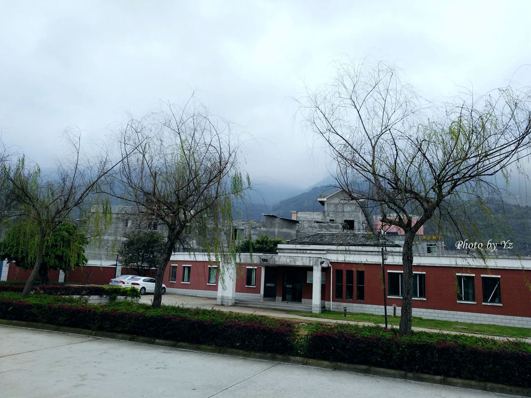 手摄------雾空之校园剪景