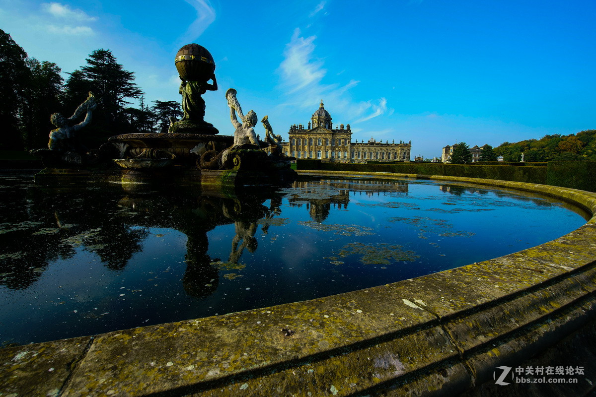 (西欧之行）5 约克明斯特大教堂 历史文明古都市 18世纪花园霍华德城堡