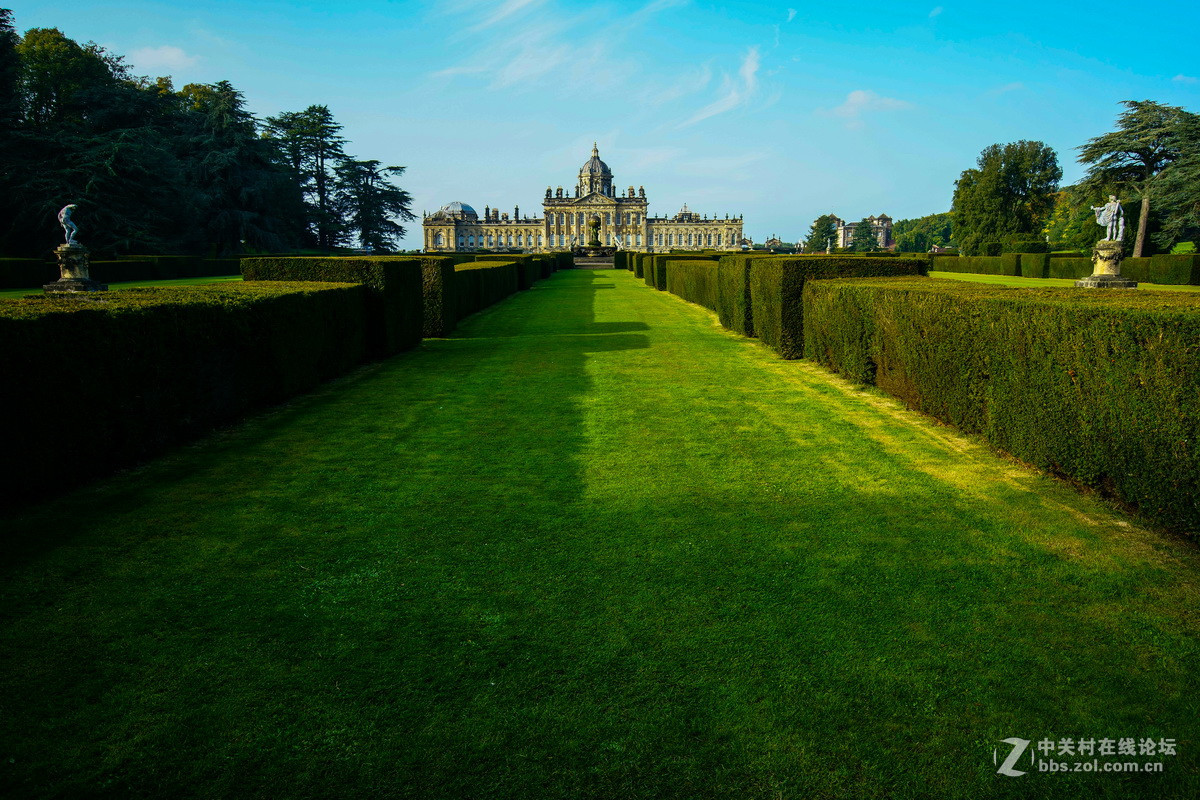 (西欧之行）5 约克明斯特大教堂 历史文明古都市 18世纪花园霍华德城堡