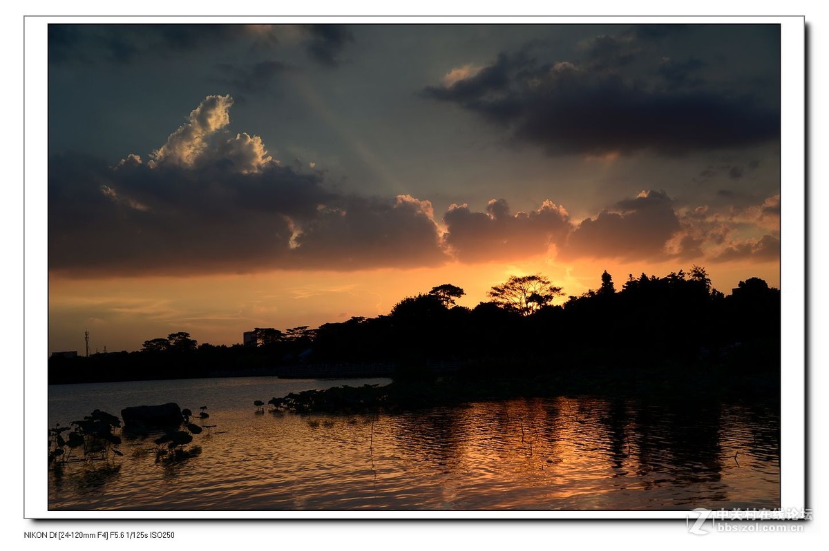 2016夏至海珠湖日落照(越夜越精彩).