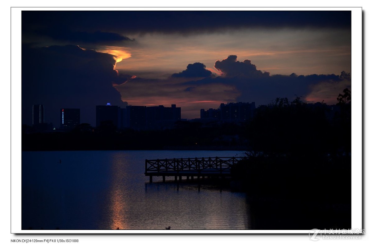 2016夏至海珠湖日落照(越夜越精彩).