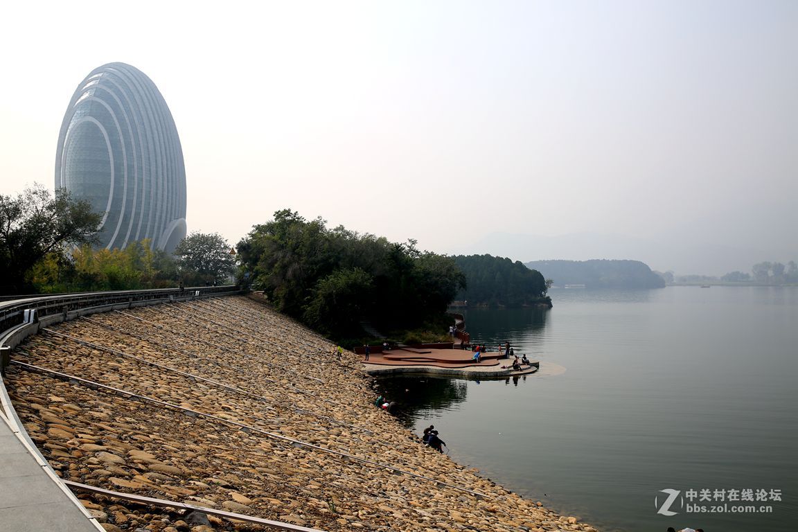 美丽的雁栖湖公园