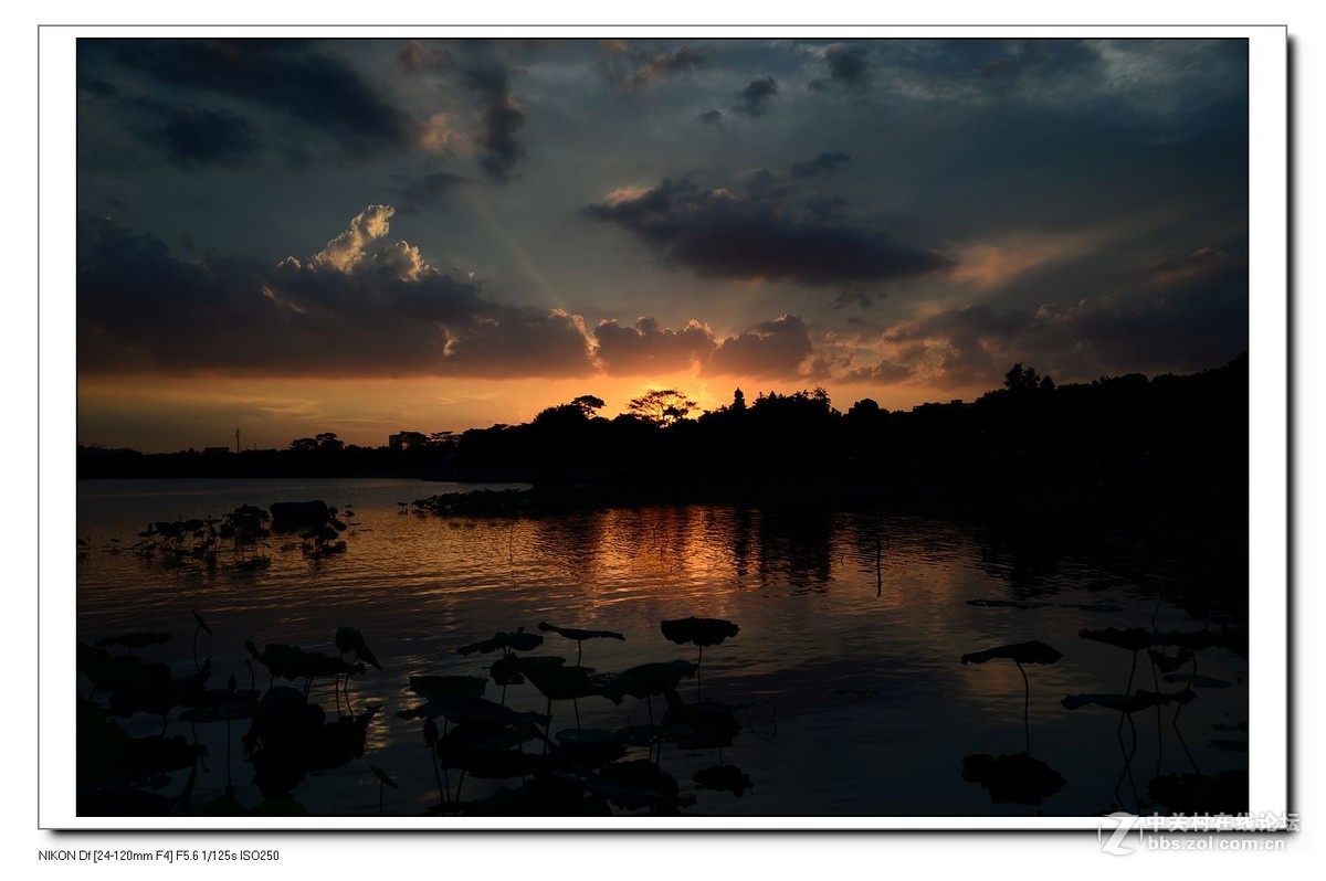 2016夏至海珠湖日落照(越夜越精彩).