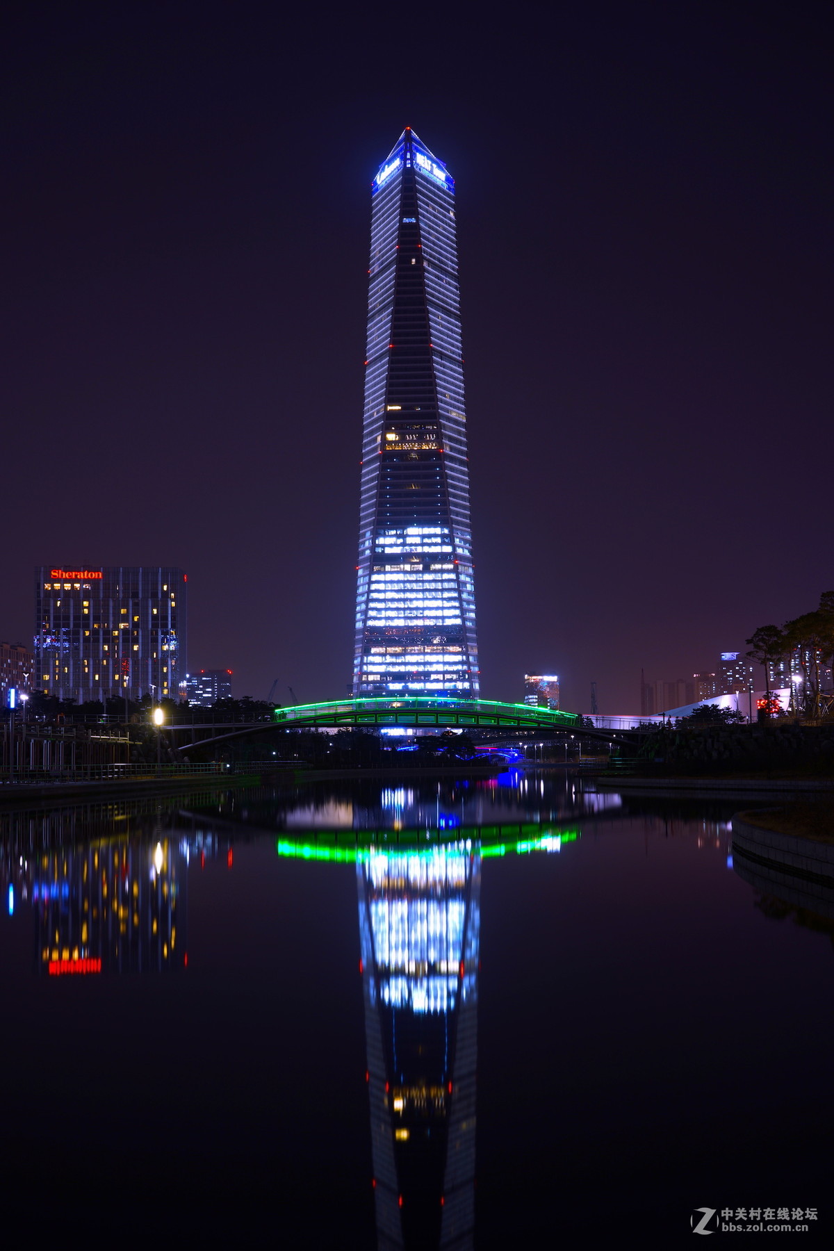 仁川夜景图片