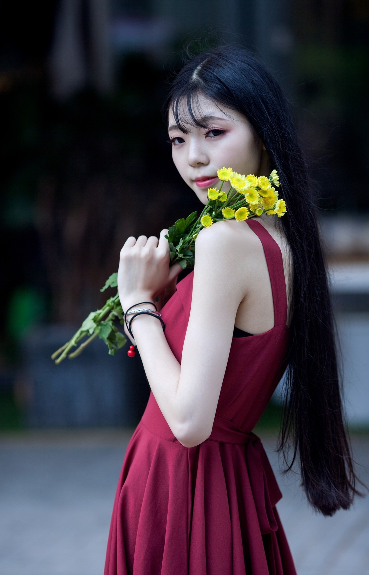 花季女孩5d2人像