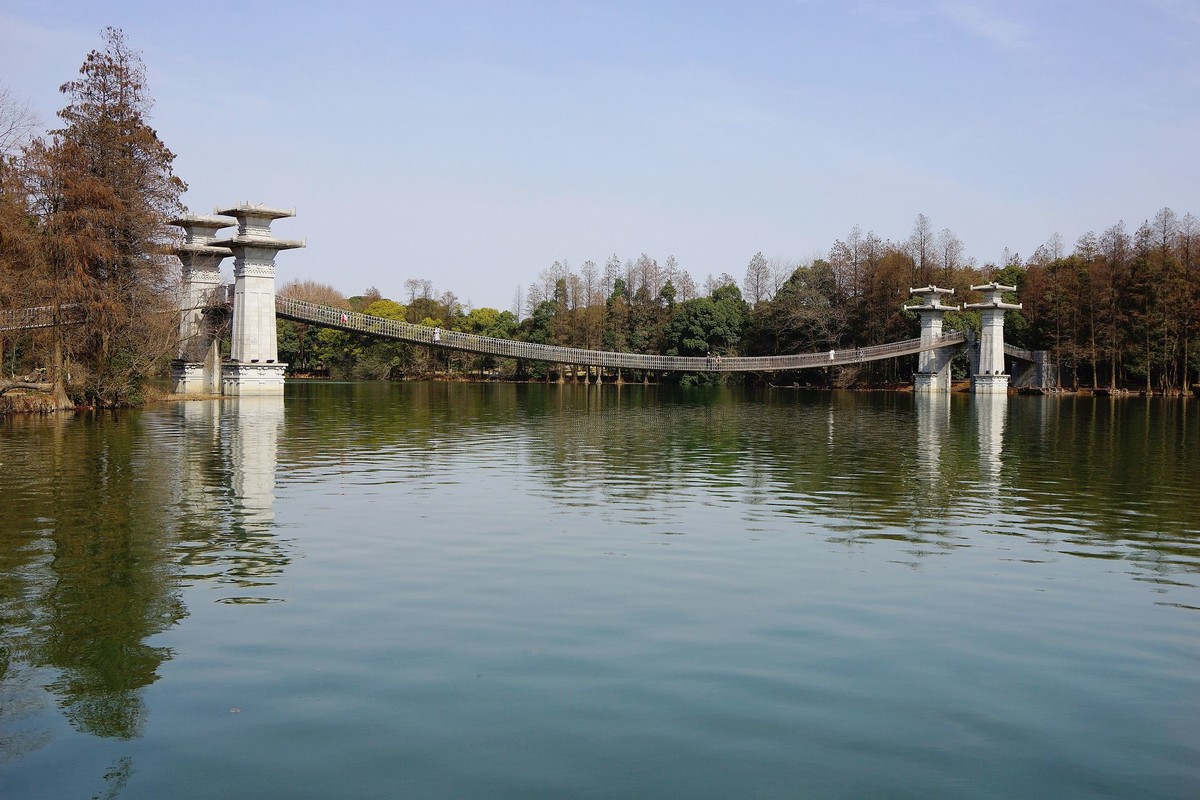 一组武汉印象冬日的东湖磨山落雁岛