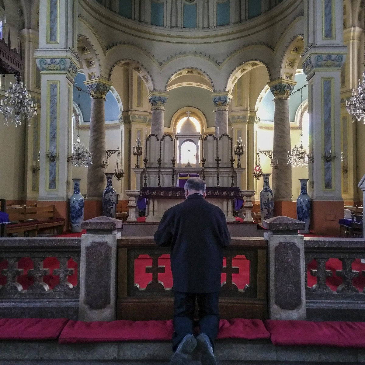 用努比亜Z17mini手机拍天津西开教堂。