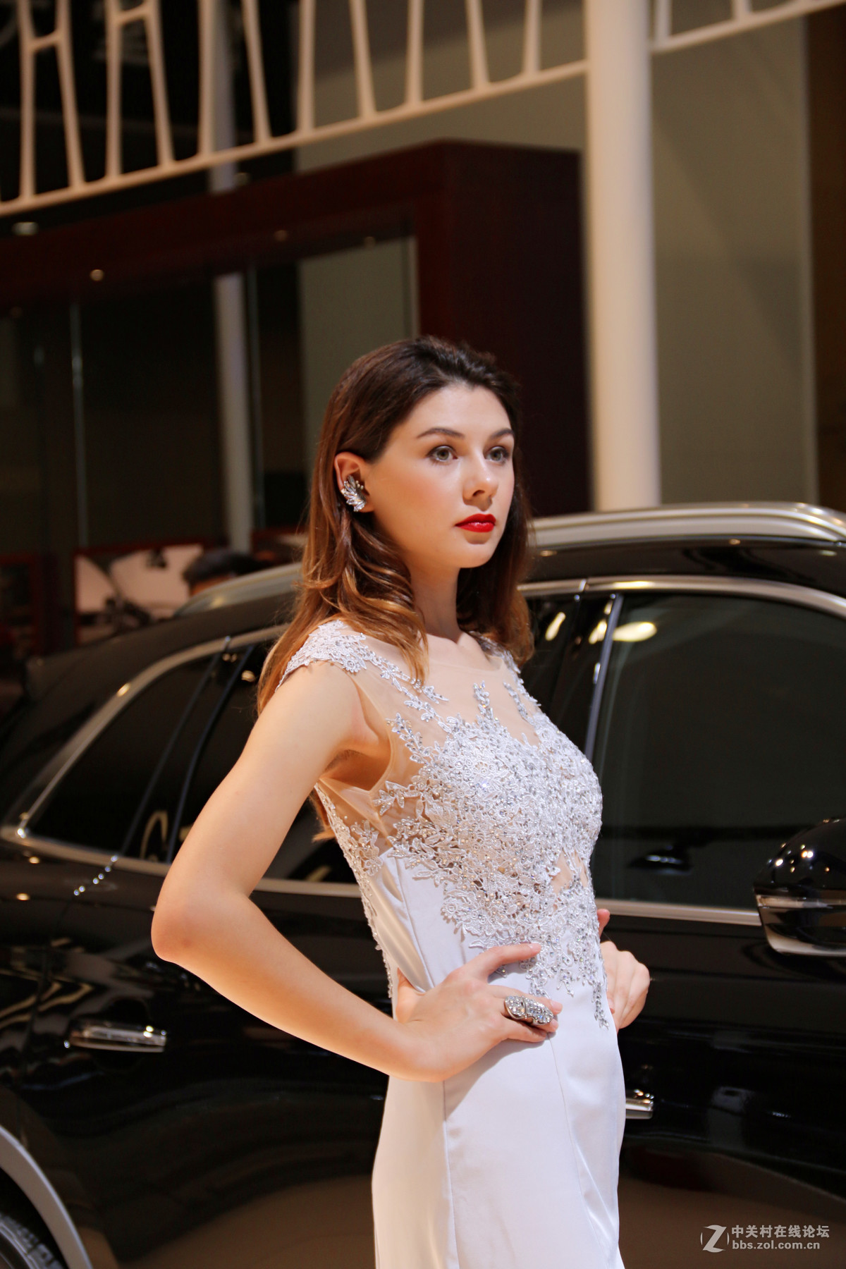 西安车展外国车模