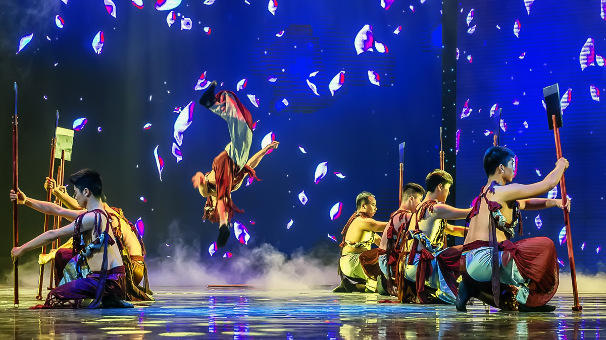 舞台摄影：蹈舞《酒神颂》