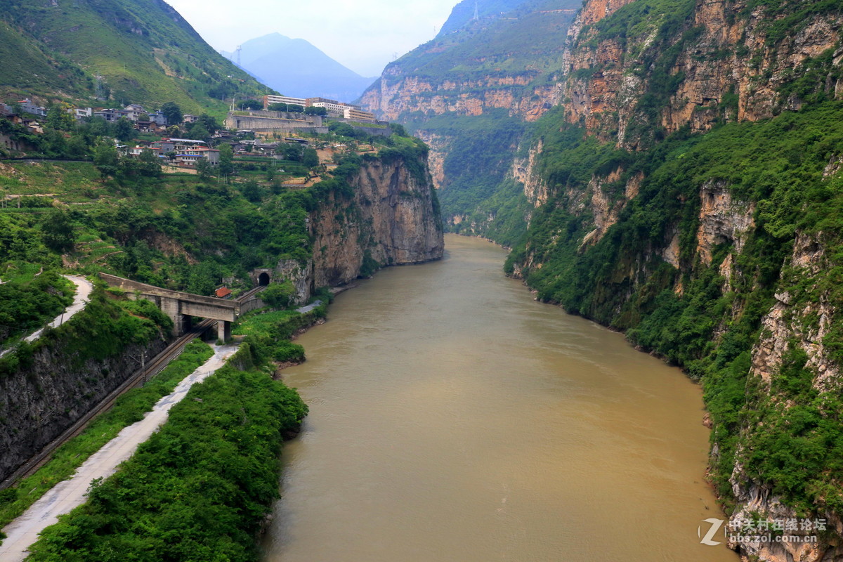 四川乐山金口河大渡河大峡谷一游