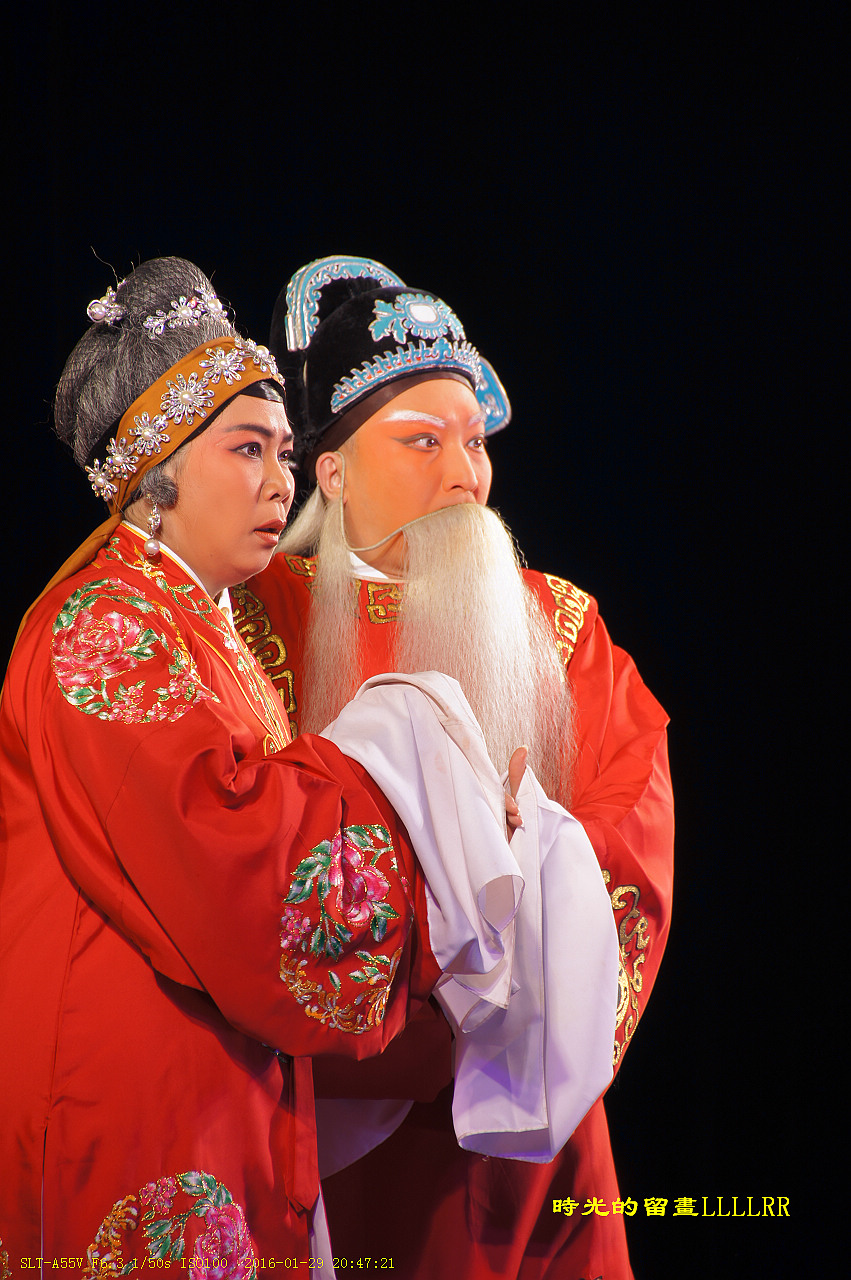 戏曲表演人物抓拍................我们村里的春晚(2016)