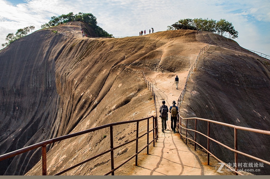 丹霞地貌——高椅岭与巨蜥湖-中关村在线摄影论坛