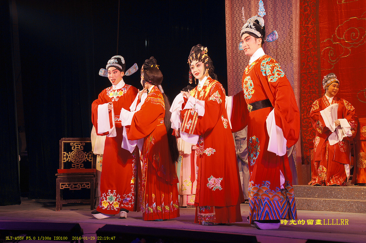 戏曲表演人物抓拍................我们村里的春晚(2016)