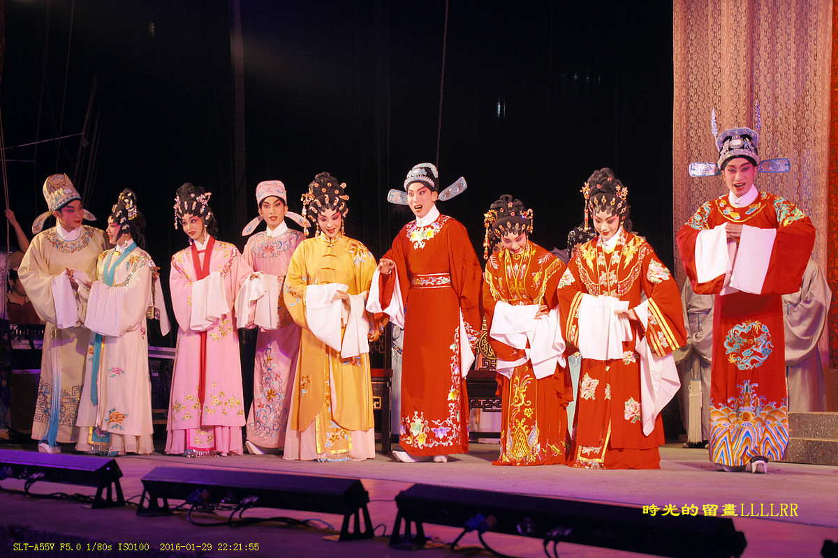 戏曲表演人物抓拍................我们村里的春晚(2016)