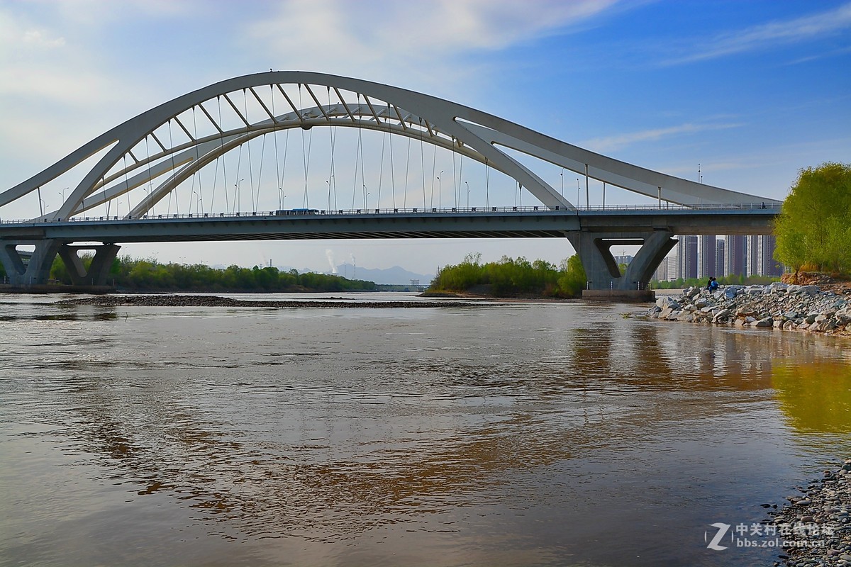 兰州深安黄河大桥图片