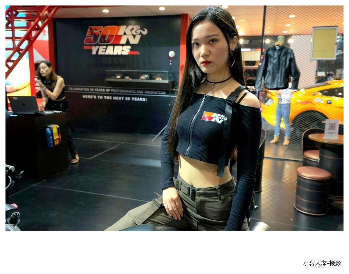 飒爽英姿(车模)