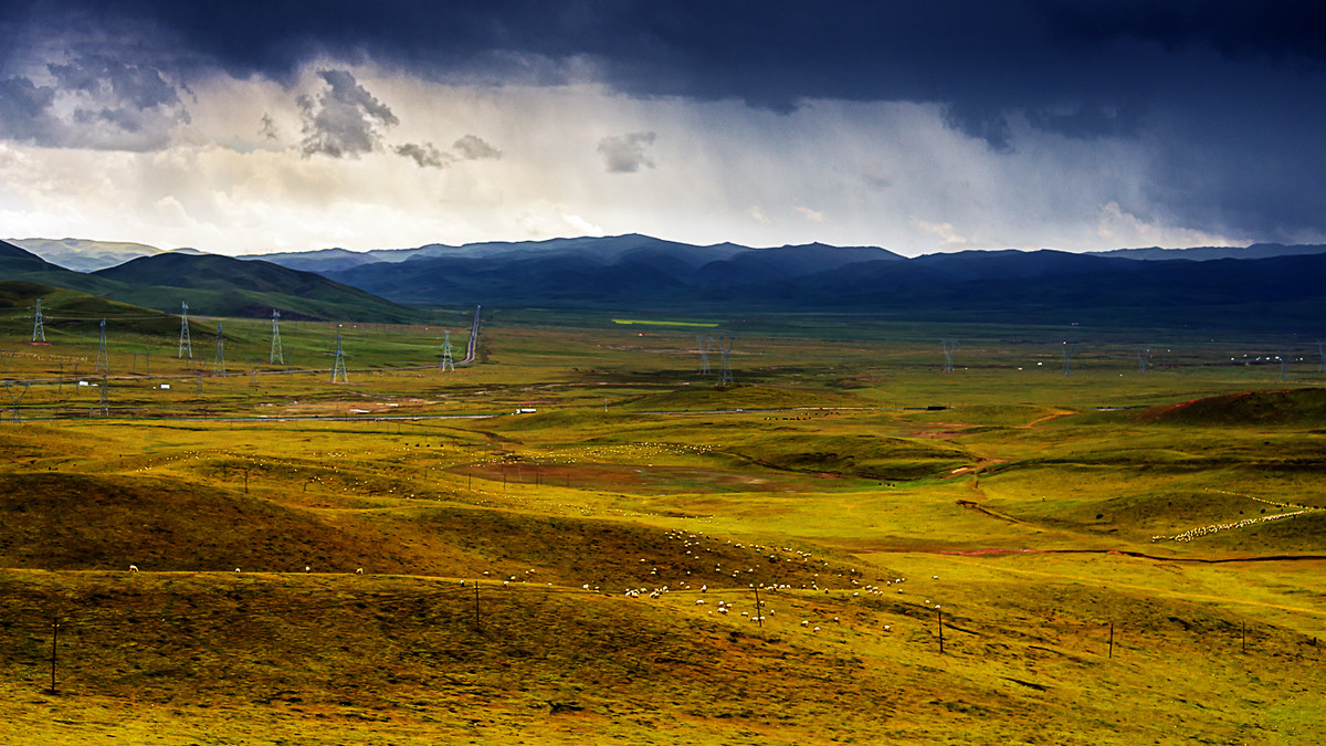 西北风光 青海 《日月山》