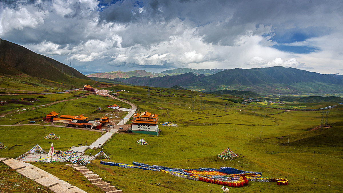 西北风光 青海 《日月山》