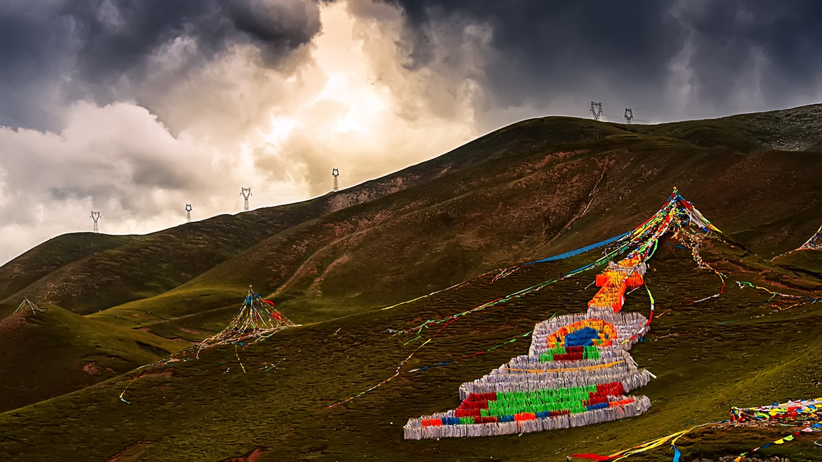 西北风光 青海 《日月山》