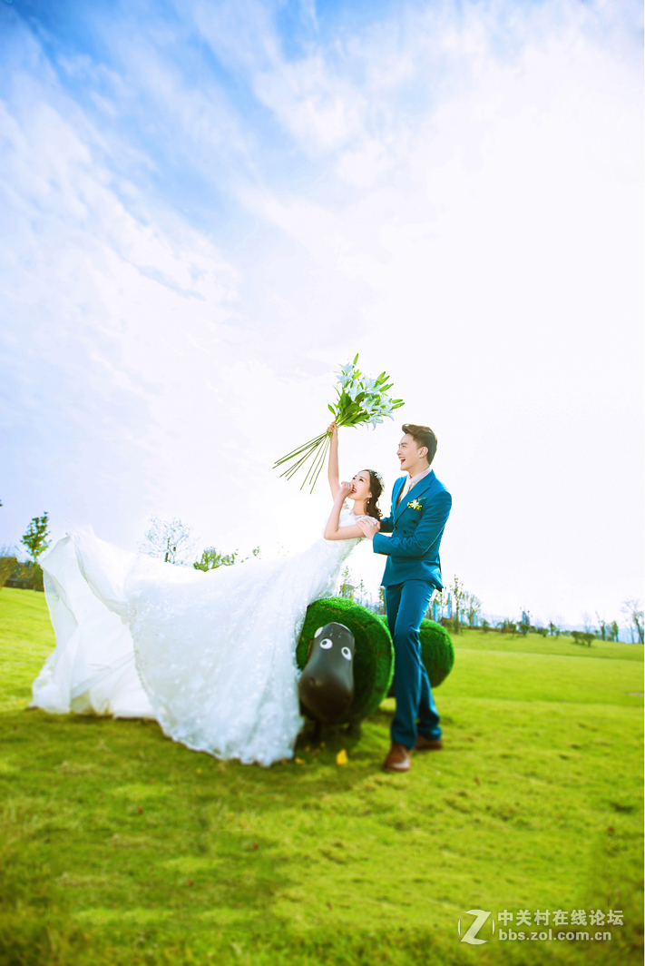 大连海景婚纱比较好——踏青